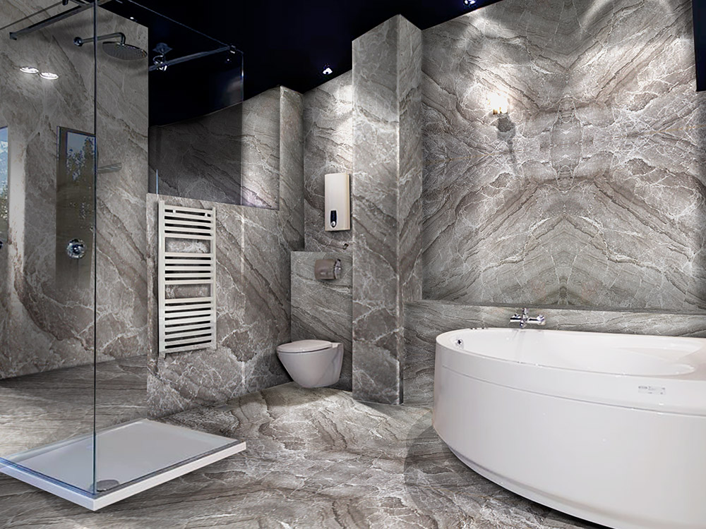 Make A Bold Statement With Dark Shades Grey Marble